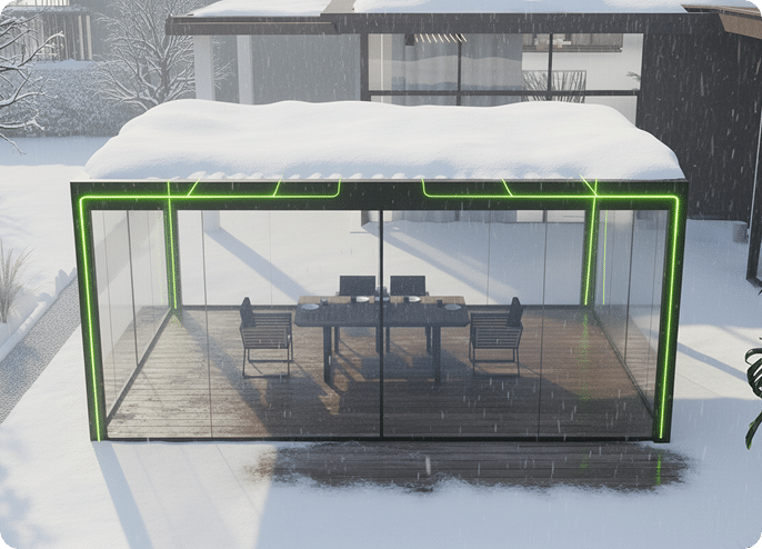 Mit einem Lamellendach bei jedem Wetter die Terrasse genießen - VIL Bausysteme