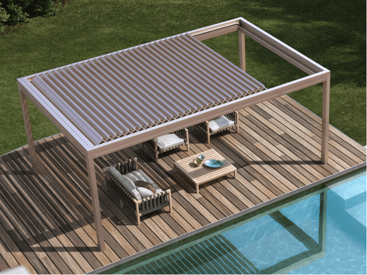 So könnte Ihr Lamellendach aussehen - VIL Bausysteme