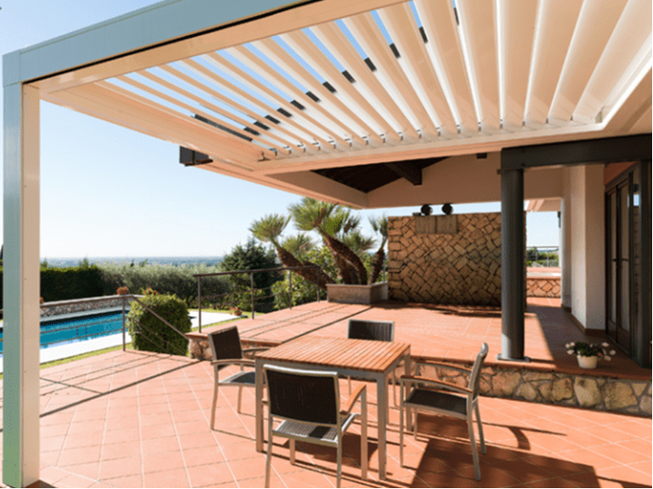 So könnte Ihr Lamellendach aussehen - VIL Bausysteme