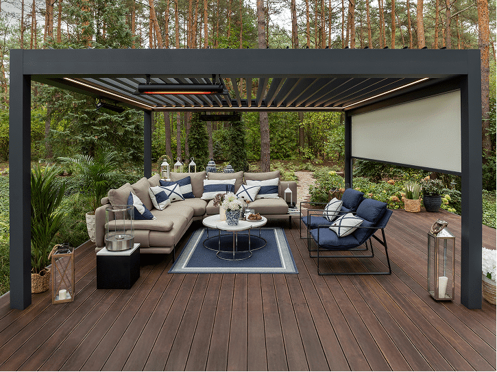 So könnte Ihr Lamellendach aussehen - VIL Bausysteme